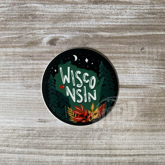 Wisconsin High Quality Vinyl Sticker