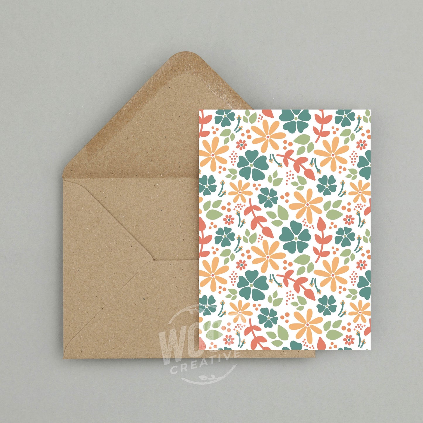 Spring Floral Greeting Card Bundle - Pack of 3