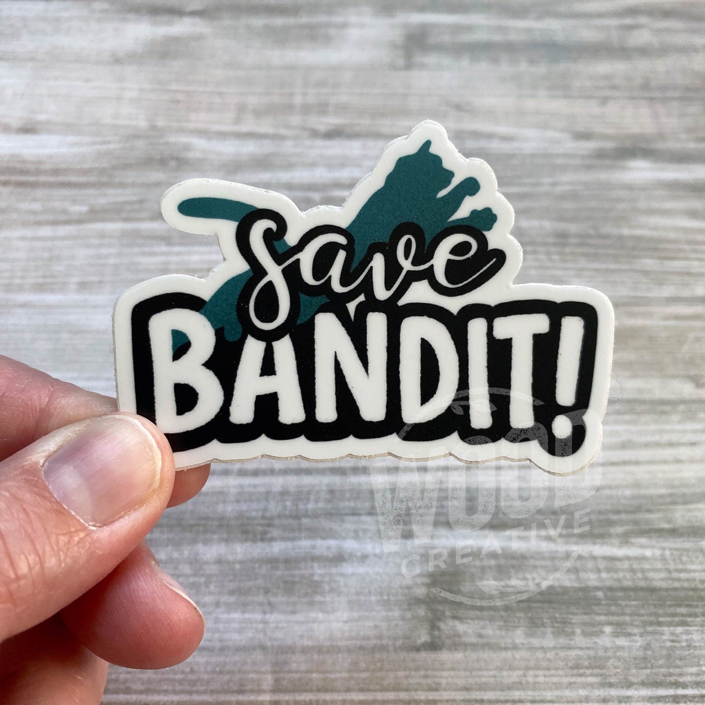 Save Bandit! High Quality Vinyl Sticker