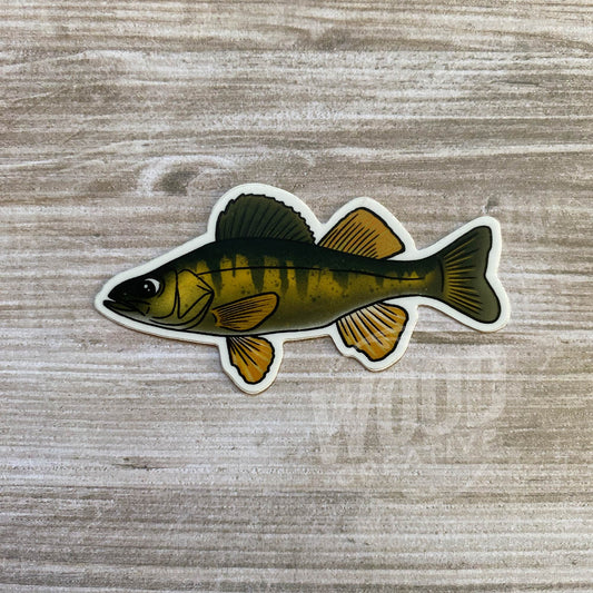 Lake Fish High Quality Vinyl Sticker