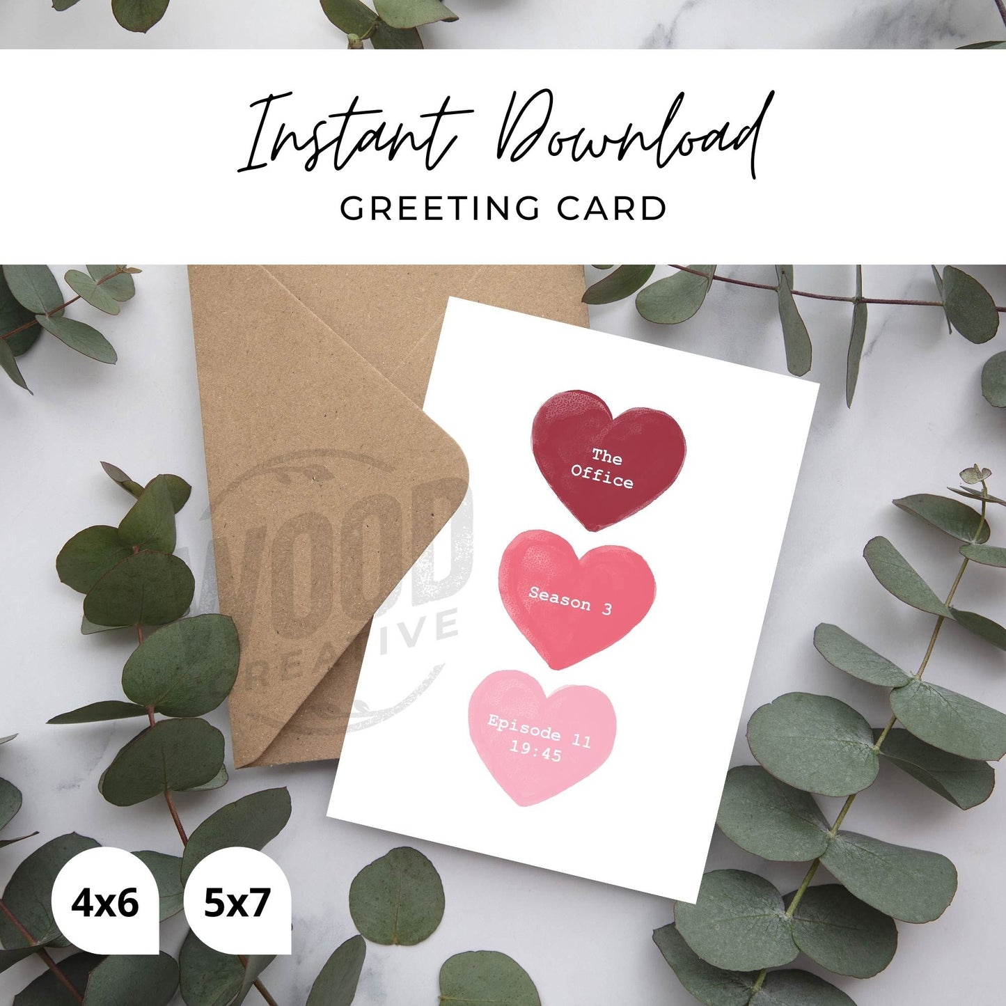 The Office Valentine Digital Download Card